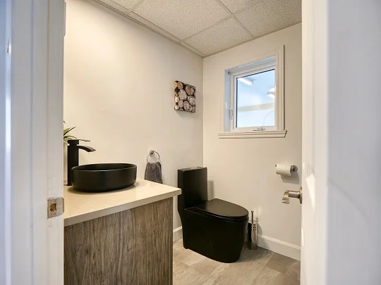 Salle de bain du chalet