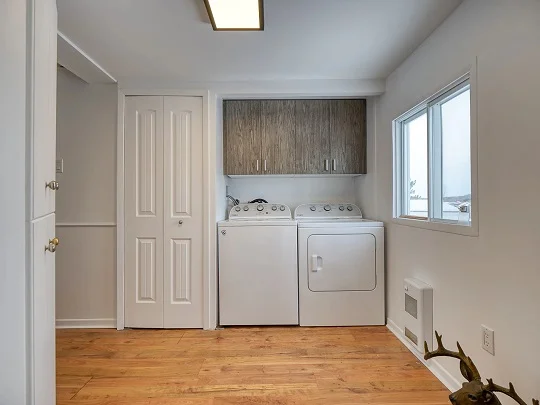 Salle lavage du chalet